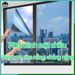 giấy dán kính/dán kính chống nắng/Cách nhiệt dày hơn/phim chống tia UV/Phối cảnh một chiều