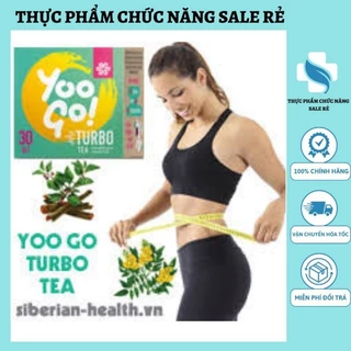Trà thảo mộc Yoo Go, Trà Turbo Tea siberian, Hỗ trợ giảm cân, cải thiện hệ tiêu hóa - hộp 30 túi lọc