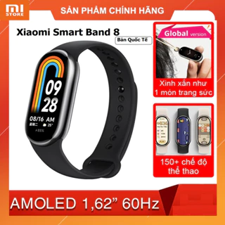 Vòng Đeo Tay Thông Minh Xiaomi Smart Band 8 MiBand 8 / Mi Band 7 - Bản quốc tế bảo hành 12 tháng