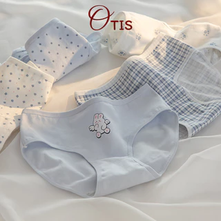 Quần Lót Nữ Cao Cấp, Quần Lót Cotton Họa Tiết Dễ Thương Co Dãn 4 Chiều OTIS Q06