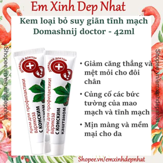 KEM LOẠI BỎ SUY GIÃN TĨNH MẠCH Domashnij Doctor _ Tỉnh mạch nga  Domashnij Doctor