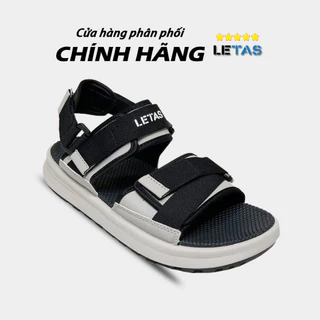 [Chính Hãng] Giày Sandal Letas Nam Nữ - D712B Đen