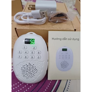 Máy Loa Niệm Phật Lá Bồ Đề+50&51 Bài.Chọn Thẻ kinh pháp Sẳn.1gb Đến 32gb+Dây đeo Cổ