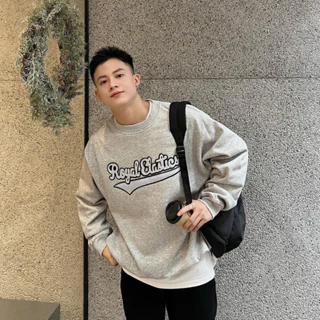 Áo Nỉ , Áo Sweater Nam Nữ In Chữ Thái Cực Đẹp Cho Mùa Đông