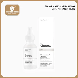 The Ordinary Chính Hãng - Serum Sáng Da Ngừa Thâm Niacinamide 10% + Zinc 1% (30 ml)