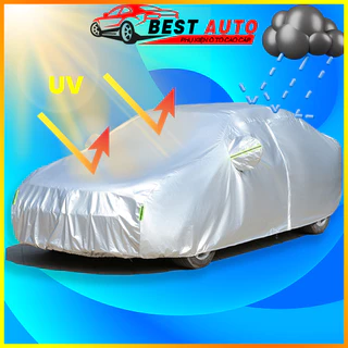 Bạt Phủ Ô Tô Vải Dù Oxford 3 Lớp Cao Cấp, Chống Nắng, Chống Mưa, Chống Xước - Best Auto Bạt Che Ô Tô Vải Tráng Nhôm