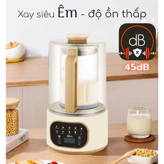 [Hàng chính hãng] Máy làm sữa hạt chống ồn SEKA E500 dung tích 1.5 lít, xay nấu đa năng làm sữa hạt