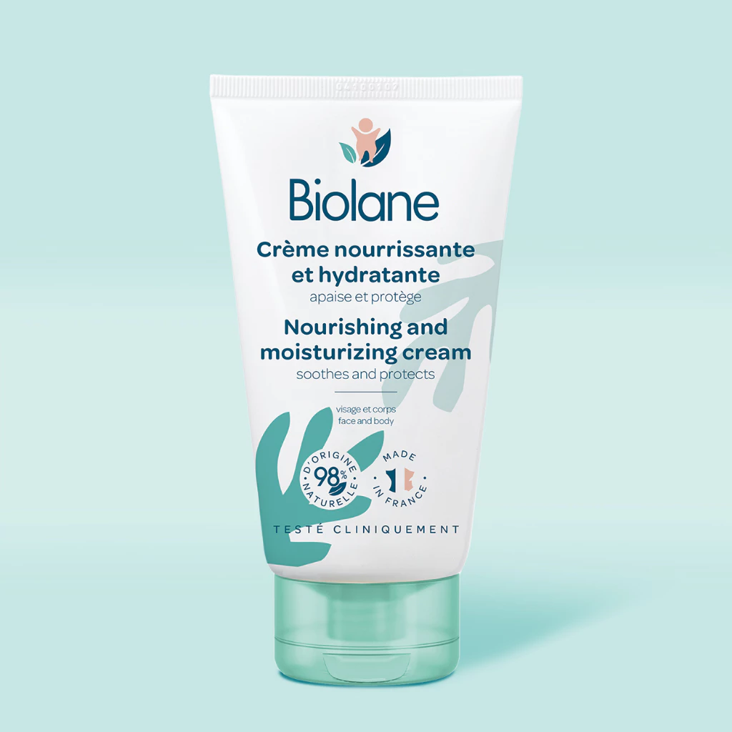 Kem dưỡng ẩm em bé BIOLANE Nourishing and Moiterizing Cream