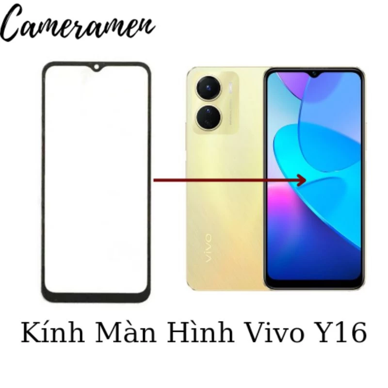 Kính Ép / Kính Màn Hình Vivo Y16