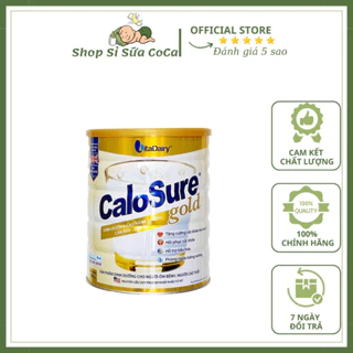 Sữa Calosure Gold (ít đường) 900gr date 2025 đầy đủ mã qr tích xu