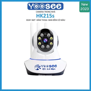 Camera WIFI YooSee FullHD, Ban đêm có màu, Xoay 360đ, Đàm thoại 2 chiều, Báo động chống trộm