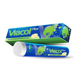 Kẹo Ngậm VIACOL Plus Vietnat Tuýp 20 viên - Minpharmacy