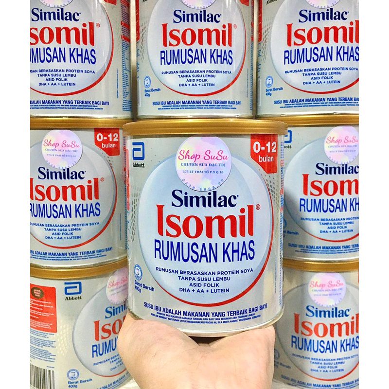 [DATE MỚI NHẤT] Sữa Isomil - Isomil Plus 400g dành cho trẻ dị ứng đạm
