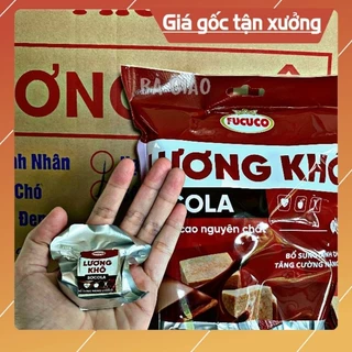 [Tuyển sỉ] Lương Khô FuCuCo Mix Vị Socola - 01 túi 400g 26 miếng