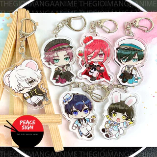 Móc khóa BLUE LOCK ver ALICE XỨ SỞ THẦN TIÊN in hình anime chibi mica trong acrylic keyring dễ thương