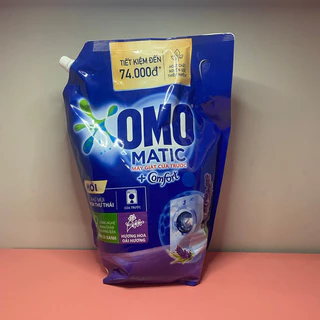 Nước giặt OMO Matic Cửa Trước Khử Mùi Thư Thái 3,6kg