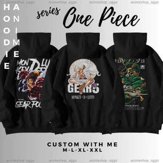 [BST] Áo hoodie nỉ anime One Piece, Luffy Gear 5 vải nỉ bông dày dặn form cực đẹp (2)