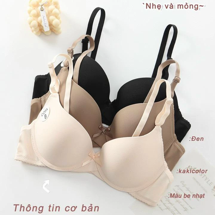 Áo lót, áo ngực Nữ su mỏng Copa có gọng chống xệ_Y01