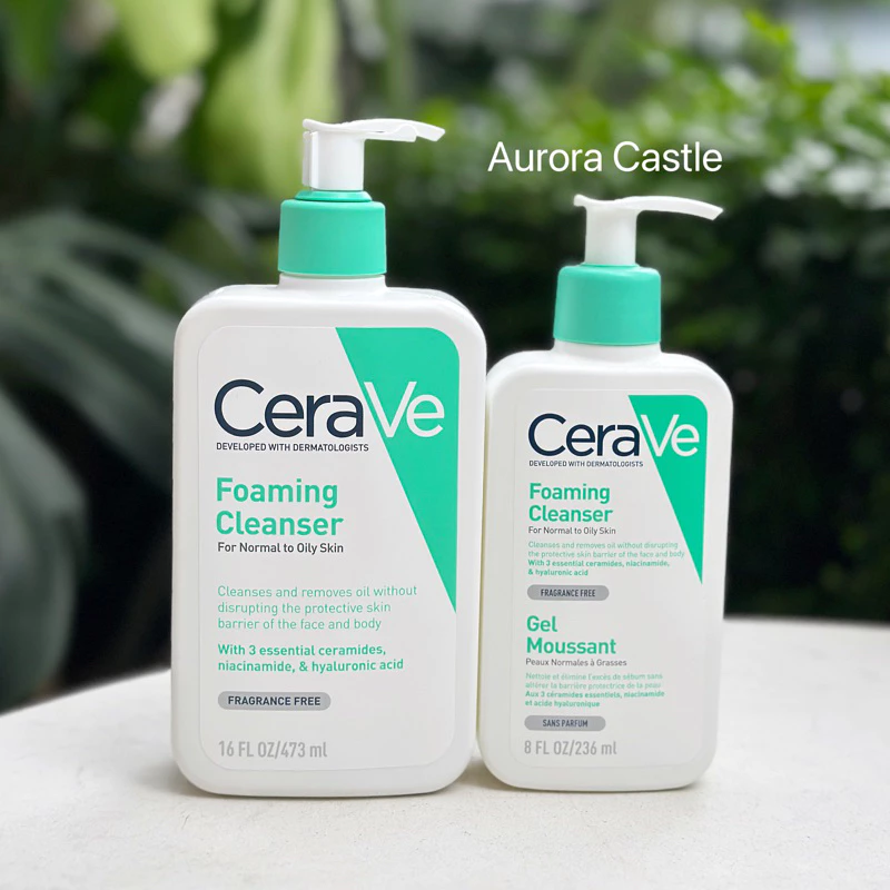 sữa rửa mặt dịu nhẹ Cerave Foaming Facial Cleanser Oil Control