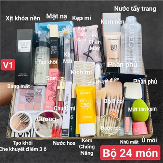 Bộ Trang Điểm [24 MÓN] Đầy Đủ Bộ Makeup/Trang Điểm Cá Nhân /Trang Điểm Đi Tiệc Ảnh Thật Shop Tự Chụp