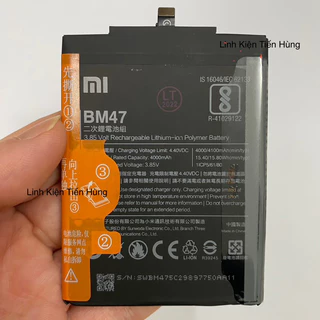 Pin Xiaomi Redmi 4X / Mi4X (BM47) loại AA bao test đổi mới