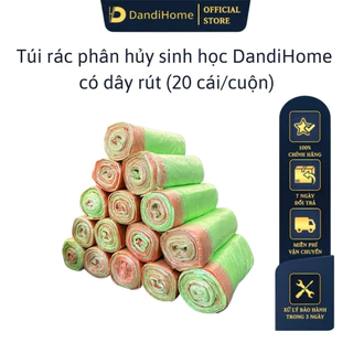 Túi rác tự phân hủy sinh học DandiHome có dây rút