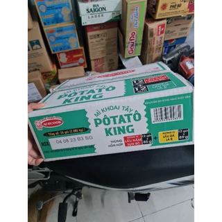 Thùng 24 gói mì khoai tây Acecook Potato King mix 2 vị