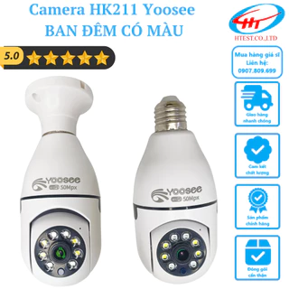 [HK211] Camera HK211 Yoosee BAN ĐÊM CÓ MÀU - Hàng chính hãng