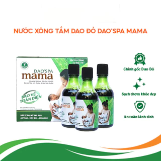 Xông Tắm Cho Mẹ Sau Sinh Dao'spa mama Chính Gốc Dao Đỏ, Đại Học Dược HN