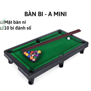 Bàn Bi-a Mini Chất Liệu Nỉ Cao Cấp