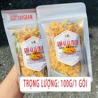 Khô Gà Lá Chanh ( Thơm Ngon - Đậm vị ) GÓI 100G