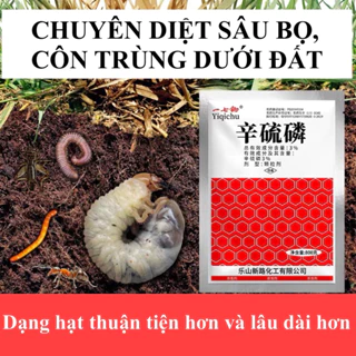 Thuốc diệt sâu bọ, côn trùng trong đất, sùng đất, dế mèn, cuốn chiếu Trung Quốc 800gr