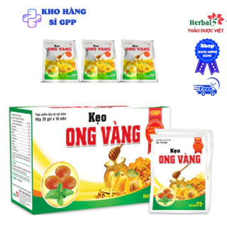 Kẹo Ong Vàng, thông cổ, giảm ho viêm họng, khan tiếng