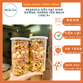 500Gram ngũ cốc GRANOLA mix siêu hạt không yến mạch