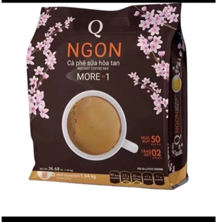 sỉ Cà phê sữa Ngon Trần Quang bịch lớn 1.04Kg (52 gói dài * 20g)