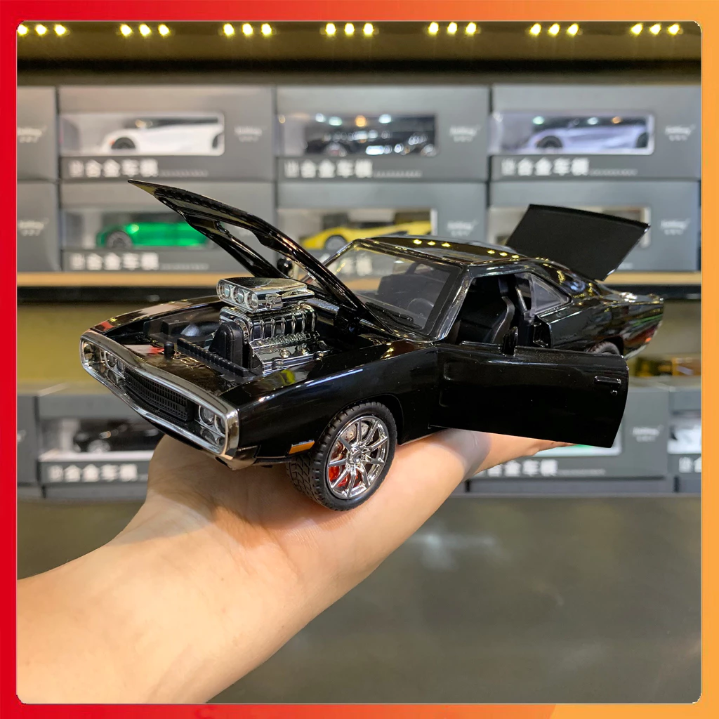 Mô hình xe Dodge Charger 1970 tỉ lệ 1:24 Miniauto