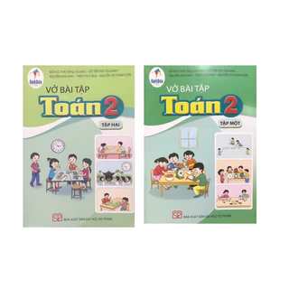 Sách -(Combo)Vở Bài Tập Toán 2(Cánh Diều)