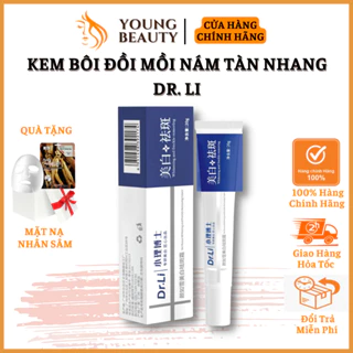 Kem bôi đồi mồi nám tàn nhang Dr.Li - Kem Dr.Li mờ nám tàn nhang đồi mồi body và mặt giúp da trắng sáng 20g YOUNG BEAUTY