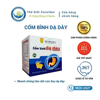 Cốm bình dạ dày Học Viện Quân Y - Hỗ trợ làm giảm triệu chứng đau dạ dày, ợ chua