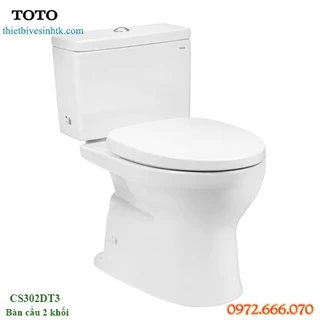 Bàn cầu hai khối TOTO CS302DT3