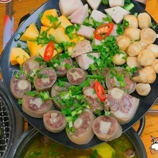 Khay 500gr Đuôi Bò Cắt Khúc