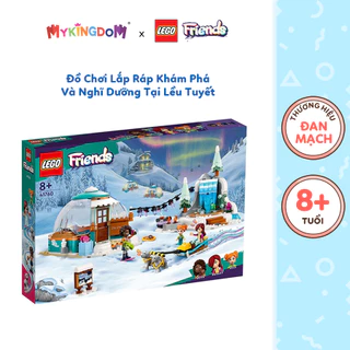 Đồ Chơi Lắp Ráp Khám Phá Và Nghĩ Dưỡng Tại Lều Tuyết LEGO FRIENDS 41760 (491 chi tiết)