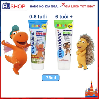 Kem đánh răng trẻ em Prokudent 75ml, Dontodent Đức 100ml