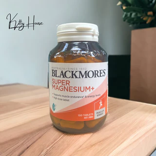 VIÊN UỐNG BLACKMORES SUPER MAGNESIUM+ LỌ 100 VIÊN CHÍNH HÃNG