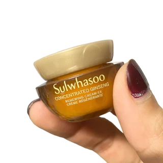 Lọ kem tái tạo da từ nhân sâm cô đặc Sulwhasoo Concentrated Ginseng Renewing Cream ex 5ml