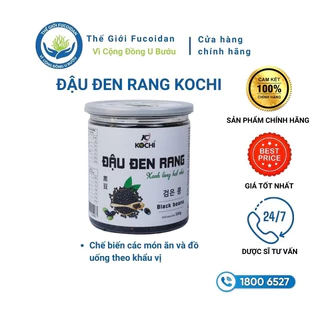 Đậu đen rang KOCHI xanh lòng hạt nhỏ - Hộp 500g