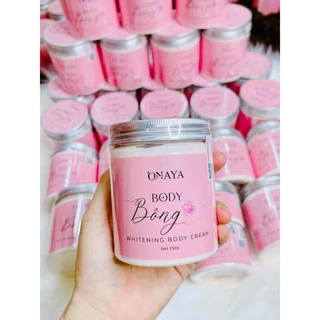 Kem body Bông ONAYA 250g chất xịn ,Kem dưỡng trắng da toàn thân.