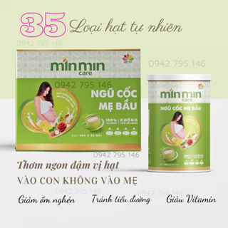 Ngũ cốc mẹ bầu Min Min 35 loại hạt