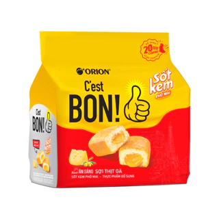 Bánh Ăn Sáng C'est Bon Kem Phô Mai 5P (85gr)