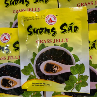 Bột sương sáo, bột làm thạch hiệu Tuấn Phương gói 50g